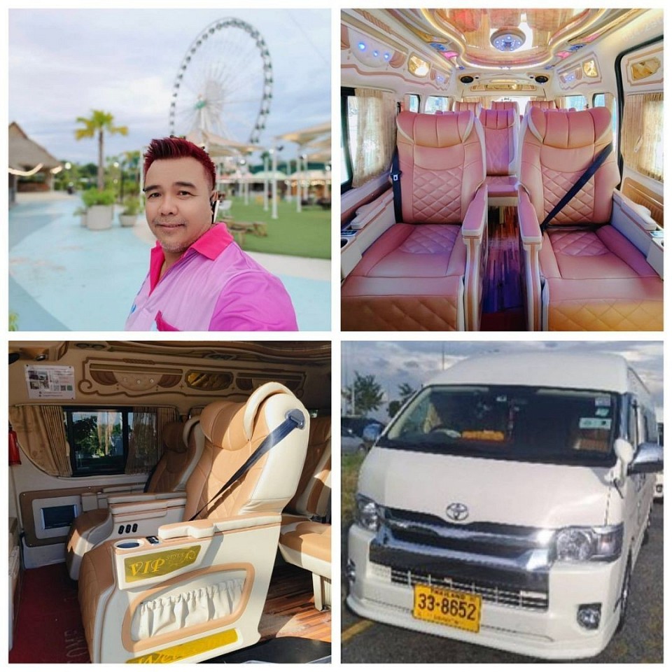 รถตู้อารมณ์ดีเที่ยวไปกับเรา